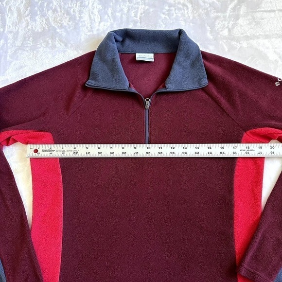 Columbia | Three Tone Half Zip Fleece Sweater | Size: Medium - Picture 5 of 8